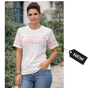 NWT badgers old varsity brand